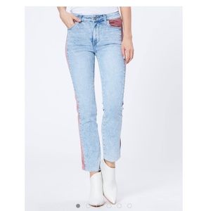 Cindy - Infigo Velvet Rose Raw Hem